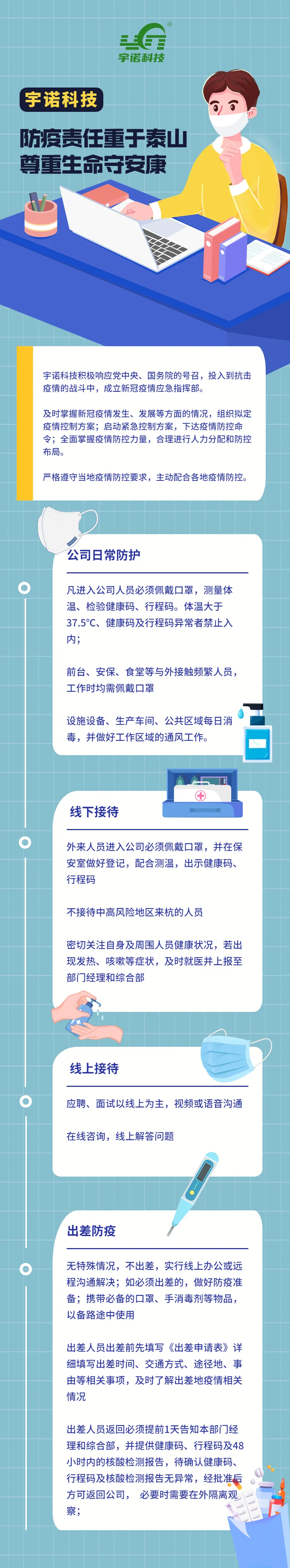 防疫責任重于泰山，尊重生命守安康